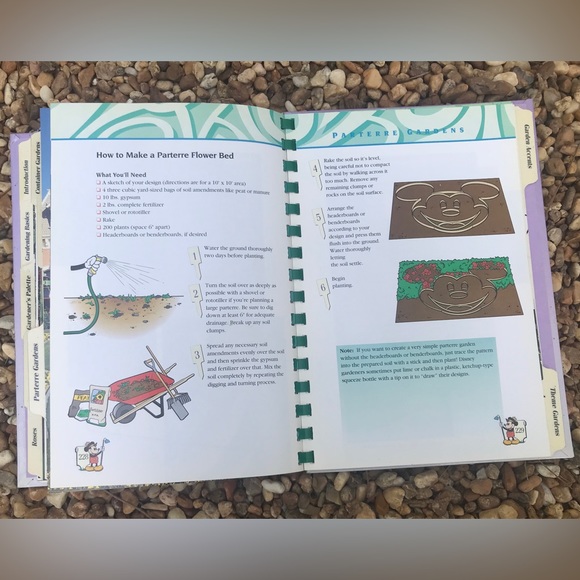 VTG Disney Gardening book plus VHS  gardening tips - Picture 4 of 16